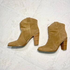 Kenneth Cole Tan Suede Ankle Boots, Women's size 11